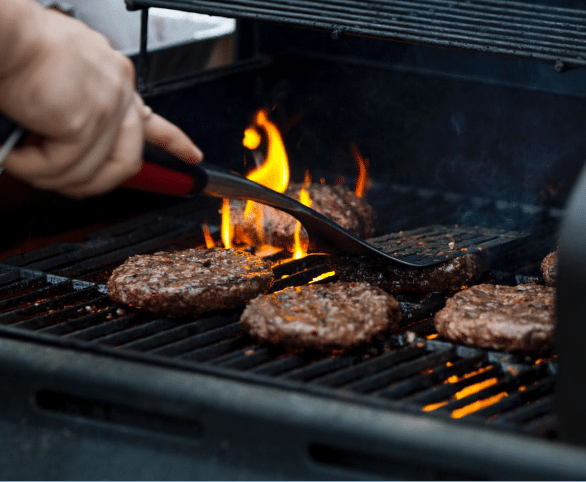 Grilling on the BBQ